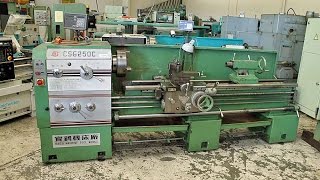 Baoji CS 6250C gap bed centre lathe  wwwnewmaccomau [upl. by Noyrb]