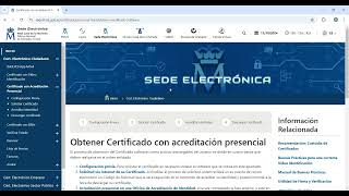 Obtención de certificado digital online [upl. by Anelrihs]