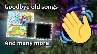 many old songs are REPLACED from RoBeats Roblox [upl. by Lipson303]