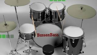 Buttonbass  Drums [upl. by Durgy]