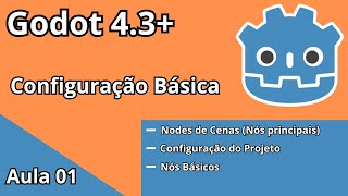 Configuração Básica Godot  Curso Gratuito  Aula 01  Avião Navegador [upl. by Leod]