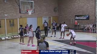 Rosemont Womens Basketball vs PSULV [upl. by Erodaeht]