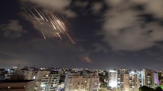 THE END IS NEAR Iran strikes Israel with hundreds of rockets hit targets in Tel Aviv [upl. by Ahseyd]