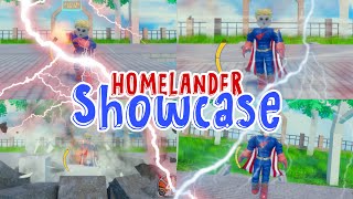 Homlander showcase Dimensional Fighters  DF  ROBLOX [upl. by Hobart]