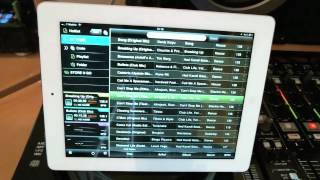 Denon DJ SC2900 Engine Ipad media player video pt 2 [upl. by Brandi800]