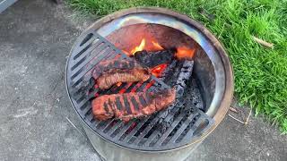 Culinary Adventures Episode 2 steak tacos on the Solo Stove Bonfire [upl. by Woodsum306]