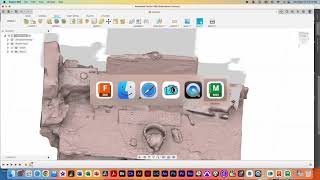 Photogrammetry Mesh Repair using Fusion 360 [upl. by Richer949]