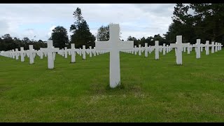 Normandy American Cemetery A visit by field producer Simeon Morrow [upl. by Oneida192]