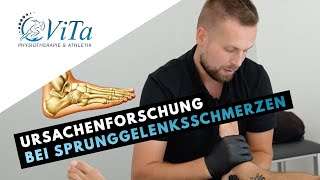 Schmerzen im Sprunggelenk  Physiotherapeutische Behandlung  Physiotherapie [upl. by Everick410]