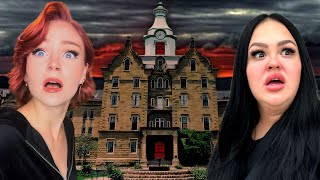 LOCKED INSIDE AMERICAS MOST HAUNTED ASYLUM ft CelinaSpookyBoo  PART ONE [upl. by Adlay]