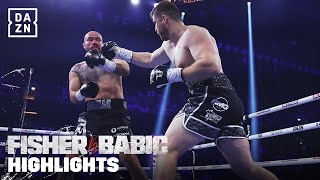 FIRST ROUND KO  Johnny Fisher vs Alen Babic Full Fight [upl. by Nnaillij]