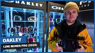 New goggles from Oakley – Line Miner Pro 2025 [upl. by Maretz]