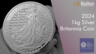 2024 1kg Silver Britannia Coin is now available to purchase 🤩 🤩 🤩 [upl. by Narda435]