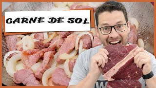 COMO FAZER CARNE DE SOL EM CASA [upl. by Syxela]