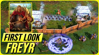 Age of Mythology Retold  Freyr First Look [upl. by Anett]