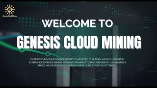 Genesis Cloud Mining Operation Complete Process [upl. by Dianemarie140]