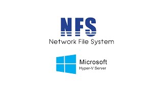 Microsoft HyperV Server Create a NFS Network File System Server [upl. by Arfihs]