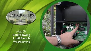 How To Program Limit Switches For Estate Swing Classic amp 1000 Control Boards [upl. by Ettennal312]