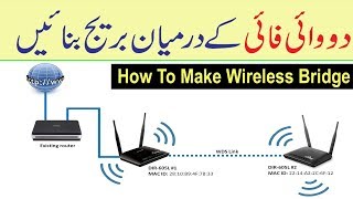 How to Configure your old Router as a Repeater Connect two WiFi Routers Wirelessly [upl. by Zzaj]