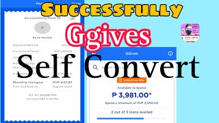 How to Self Convert Ggives into Cash using GPO  Angie Asia [upl. by Betthezul]