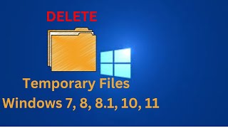 How to delete temporary files in windows 10 [upl. by Inkster]