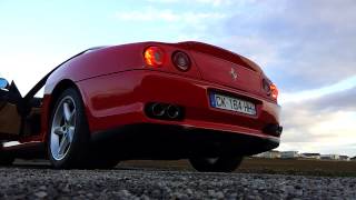 Ferrari 550 Maranello Tubistyle Exhaust Loud [upl. by Analad]