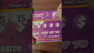 1 a day lottery scratching Beat up ticket mean good results [upl. by Antonietta]