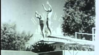 Swimming and Diving 1930s  Film 33001 [upl. by Selda]