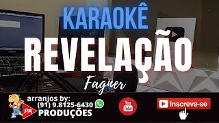 Karaokê  Revelação Bolero Fagner Com Letra [upl. by Yvehc]