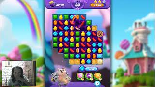 Candy Crush Friends Saga Level 1908  3 Stars  31 Moves Completed [upl. by Rod164]