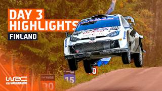 Day 3 Highlights  WRC Secto Rally Finland 2024 [upl. by Seleta700]