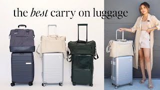 Best Carry On Suitcase amp Travel Bags 2023 ✈️  Monos BEIS Travel Luggage Review  Miss Louie [upl. by Le]