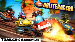 Obliteracers  Trailer amp Gameplay PC HD [upl. by Lymn]