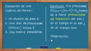 0630 Matrices estocásticas [upl. by Bellda]