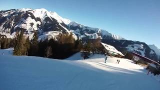 Rauris  Hochalmbahnen Piste 2 HochalmHeimalm  Piste 1 HeimalmKreuzboden [upl. by Silera]