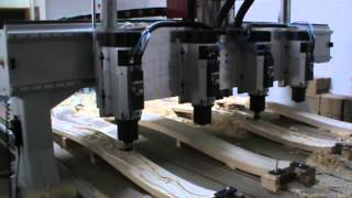 multispindle router [upl. by Arbe715]