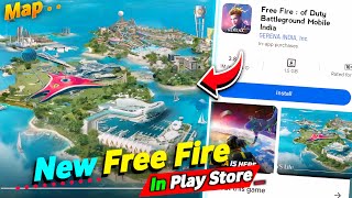 Play New Free Fire Game Launch In Play Store 😲 Free Fire Battleground India  New Map [upl. by Brogle739]