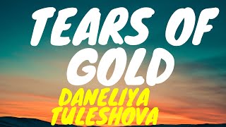 🎶Daneliya Tuleshova  Tears of Gold  Cover Lyrics Americas Got Talent 2020😭 [upl. by Gorges]