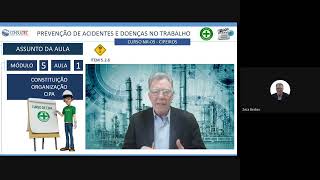 PREVENÇÃO DE ACIDENTES NO TRABALHO PARA MEMBROS DA CIPA  AULA 1 [upl. by Airdua]