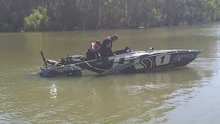 TR Launching at the Weir Ramp2019 Southern 80 [upl. by Learsi]