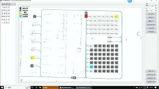 AGV FORKLIFT The dispatching system simulates traffic control [upl. by Akeemaj280]