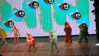 yo gabba gabba live 2013 just dance song [upl. by Aizirk502]