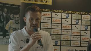 Pressekonferenz DJK Vilzing vs SpVgg Bayreuth [upl. by Iznil]