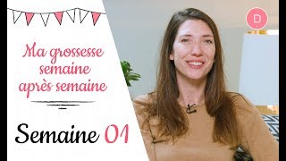 1ère semaine de grossesse  Ma grossesse semaine après semaine [upl. by Ahtabbat]