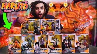 OPENING EVERY NARUTO ANIME HEROS EVER RELEASED SDCC EXCLUSVE MY ENTIRE ANIME HEROS COLLECTION [upl. by Yruj931]