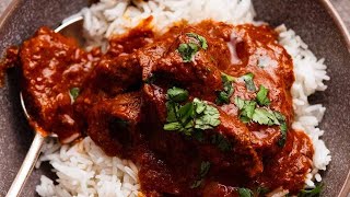 Vindaloo Spicy authentic Indian beef curry [upl. by Jori]