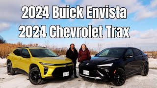 2024 Buick Envista vs 2024 Chevrolet Trax  No Wrong Choice [upl. by Bara]