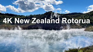 4K Walk New Zealand Rotorua Waimangu Volcanic Valley [upl. by Cristen852]