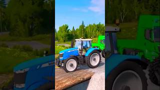 Double Flatbed Trailer Truck vs speed bumpsBusses vs speed bumps 5  Beamng Drive [upl. by Irihs813]