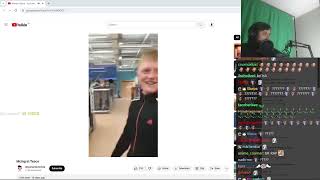 Forsen Reacts to Mcing in Tesco [upl. by Nahtaoj979]